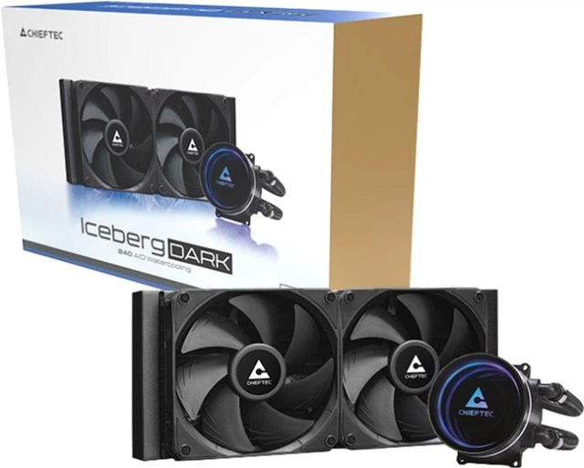 System chłodzenia wodnego Chieftec Iceberg 240 DARK (CLC-240-BLK) - obraz 3