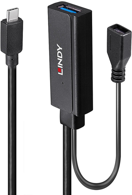 Kabel Lindy USB 3.2 Gen 1 C/A 3 m (4002888433525) - obraz 1