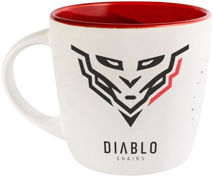 Чашка Diablo Chairs біло-червона (5902560338669) - зображення 1