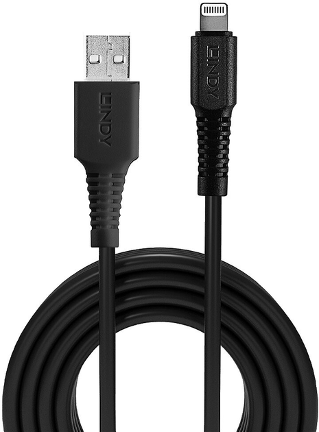 Kabel Lindy USB do Lightning 3 m (4002888313223) - obraz 1