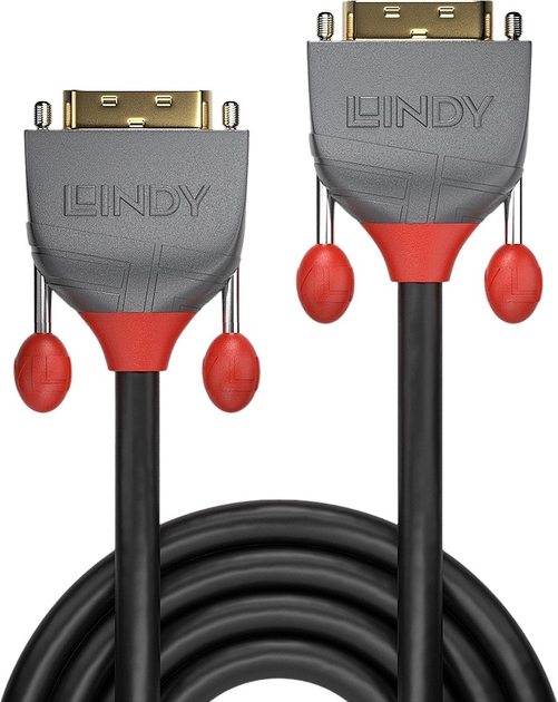 Kabel Lindy Anthra Line DVI-D do DVI-D 3 m (4002888362238) - obraz 2