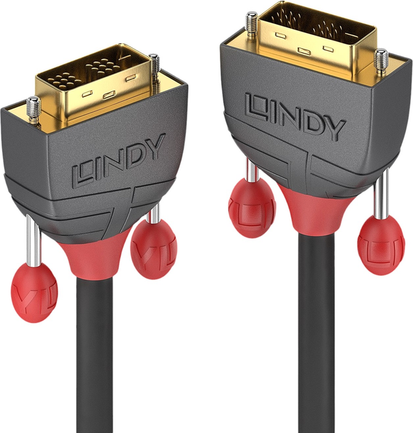 Кабель Lindy Anthra Line DVI-D to DVI-D 10 м (4002888362405) - зображення 1