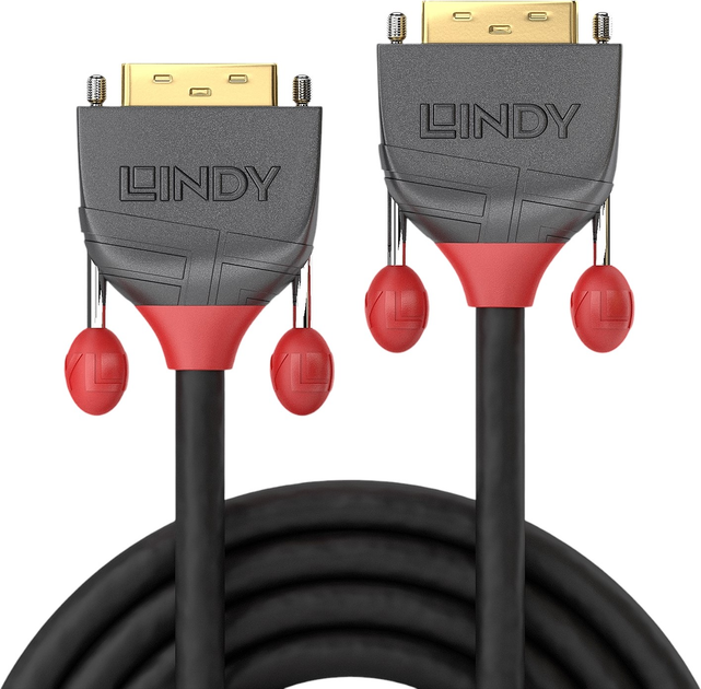 Кабель Lindy Anthra Line DVI-D to DVI-D 10 м (4002888362405) - зображення 2