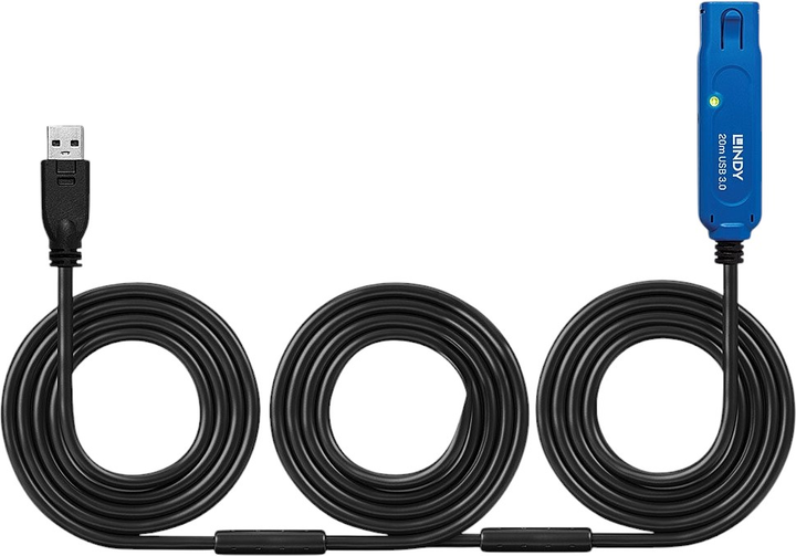 Кабель Lindy USB Type A 20 м (4002888433617) - зображення 3