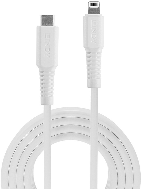 Kabel Lindy USB typu C do Lightning 2 m (4002888313179) - obraz 1