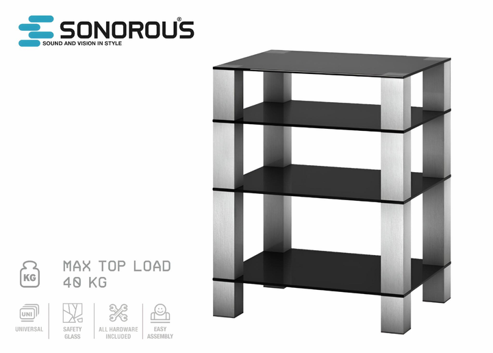 Підставка для AV апаратури Sonorous RX 5040-B-INX - зображення 2