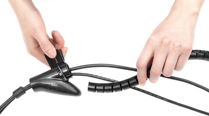 Кабельний органайзер Digitus flexible conduit 5 m Black (4016032464136) - зображення 3