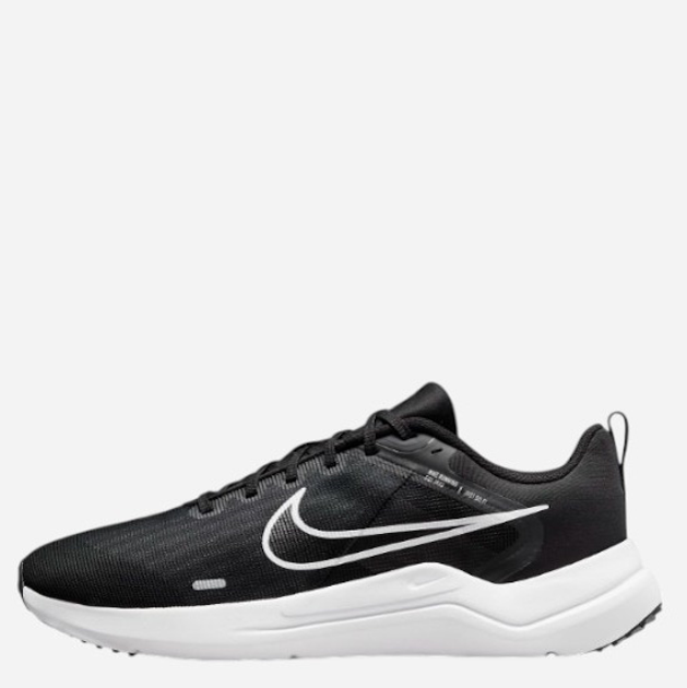 Чоловічі кросівки для бігу Nike Downshifter 12 DD9293-001 40.5 25.4 см Чорні (195869167701) - зображення 3