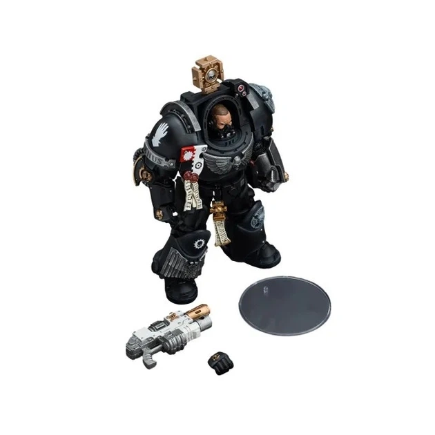 Фигурка из игры Warhammer 40k, Железные руки Капитан в доспехах