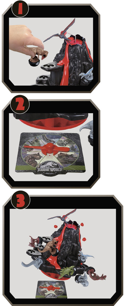 Гра EpochJurassic World Shaky Volcano (5054131075098) - зображення 3