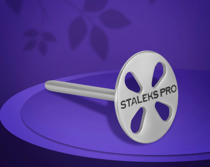 Подовжений диск для педикюру Staleks Pro Pododisc L Expert + Набір змінних файлів 5 шт (4820121599827) - зображення 2