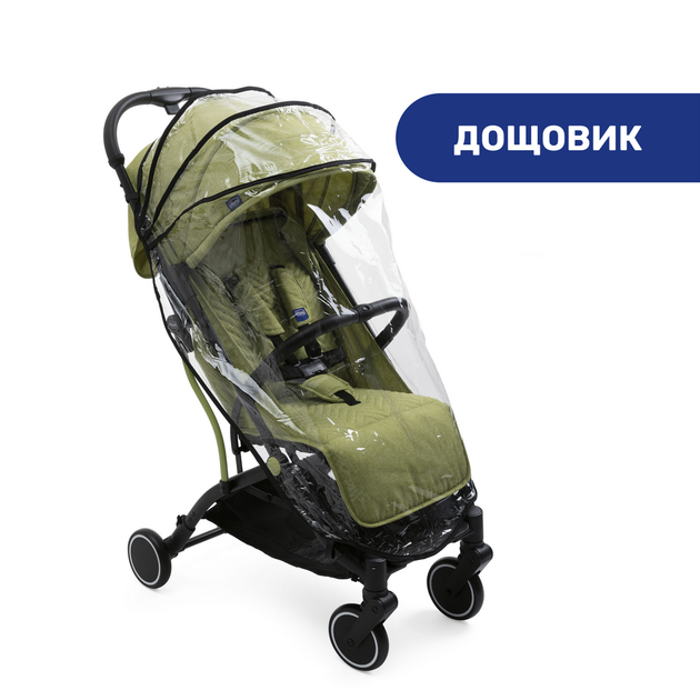 Коляска с системой сборки в тележку Chicco Trolley Me, зеленая - изображение 5