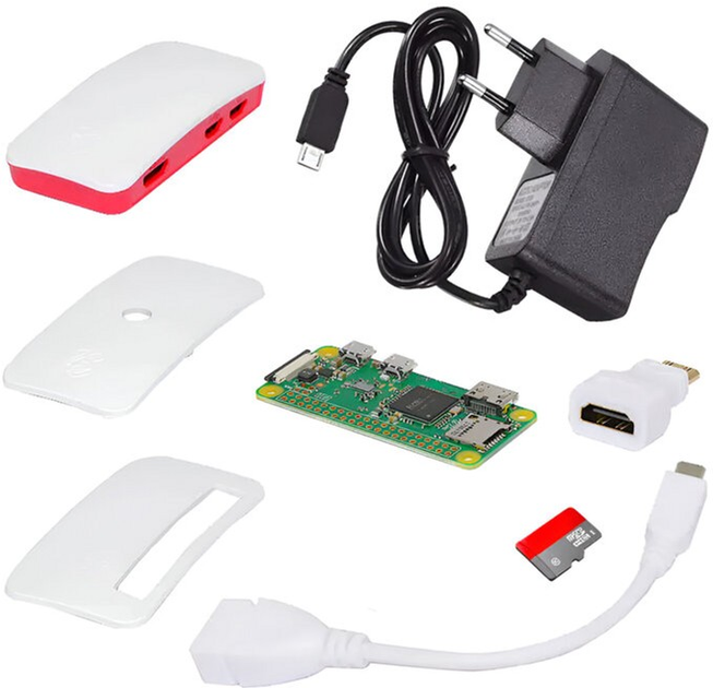 Minikomputer Raspberry Pi Zero W 5 512MB (RB-SET-ZeroW) - obraz 4