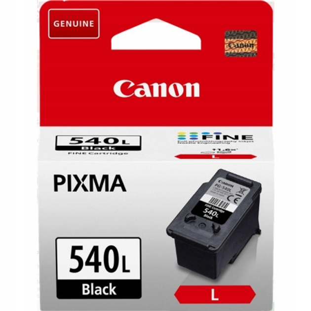 Tusz do drukarek Canon Pixma PG-540L ICAPG540LEBG 11 ml Black (5224B011) - obraz 1