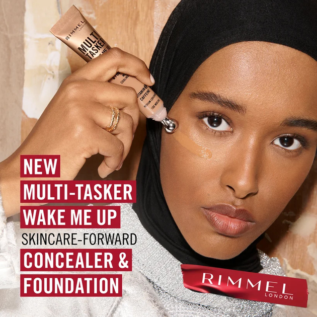 Консилер для шкіри навколо очей Rimmel Multi Tasker Wake Me Up 110 Warm Coconut 20 мл (3616305714862) - зображення 5