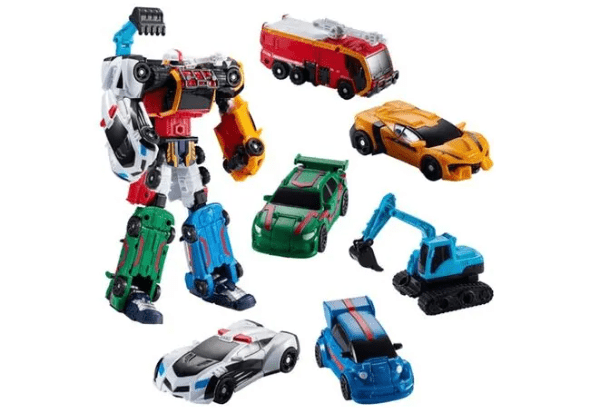 Трансформер ToyCloud 24 см Tobot Magma 6в1 машинки 535 - Фото 5 Трансформер ToyCloud 24 см Tobot Magma 6в1 машинки 535 - зображення 5