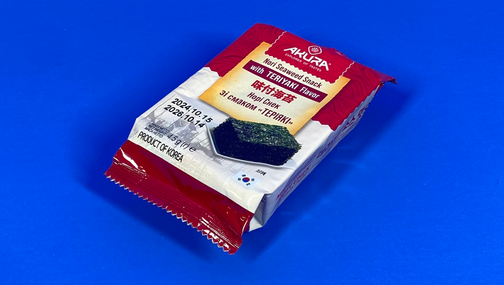 Набор Снеки 3шт Akura Нори со Вкусом Терияки 4,5g - изображение 2