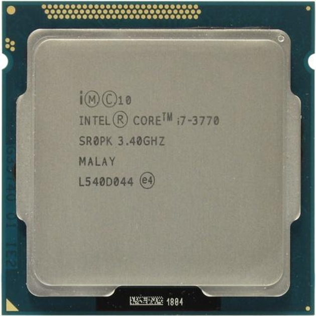 Процессор Intel Core i7-3770 3.4GHz/8MB/5GT/s (SR0PK) s1155, tray ...