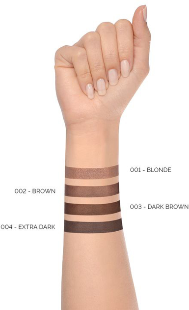 Олівець для брів Pupa 2 в 1 004 Extra Dark 0.2 г (8011607358854) - зображення 3