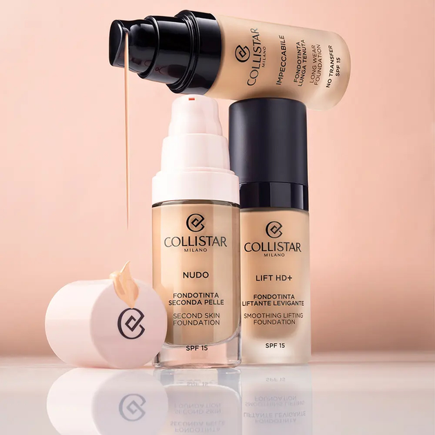 Podkład do twarzy Collistar Nudo Second Skin SPF15 1N Avorio 30 ml (8015150002363) - obraz 3