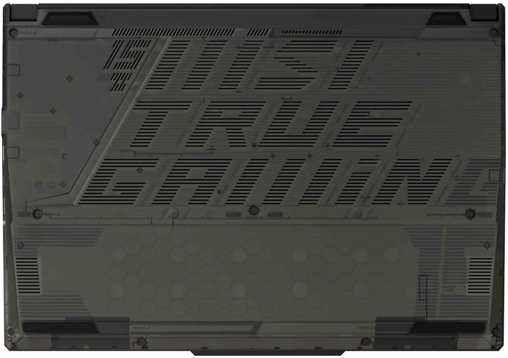 Ноутбук MSI Cyborg 15 A13V (A13VF-1634XUA) Translucent Black / 15.6" IPS Full HD 144 Гц / Intel Core i5-13420H / RAM 16 ГБ / SSD 512 ГБ / nVidia RTX 4060, 8 ГБ - зображення 8
