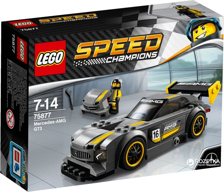 Конструктор LEGO Speed ​​Champions Mercedes-AMG GT3 196 деталей