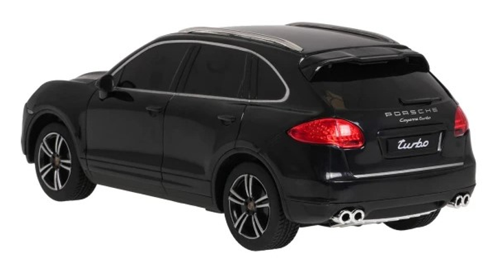 Pojazd Rastar Porsche Cayenne Turbo zdalnie sterowany 1:24 Czarny (5903864944198) - obraz 2