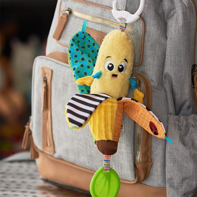 М'яка іграшка-підвіска Tomy Lamaze Бананчик з прорізувачем (0796714273822) - зображення 4