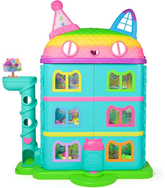 Zestaw Spin Master Gabi tęczowy dom z windą + figurka 9 cm (681147039674) - obraz 3