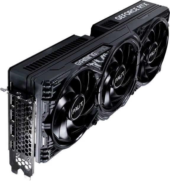 Відеокарта Palit PCI-Ex GeForce RTX 5080 GamingPro OC 16GB GDDR7 (256bit) (2700/30000) (HDMI, 3 x DisplayPort) (NE75080S19T2-GB2031A) - зображення 2