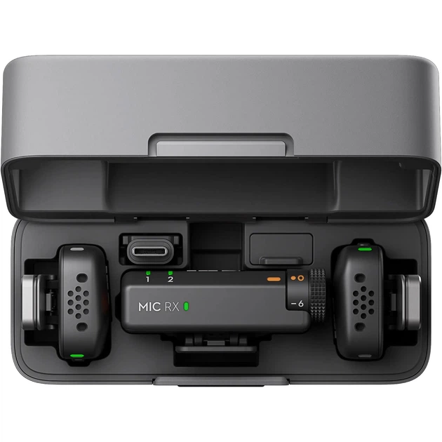 Мікрофонна радіосистема DJI Mic Mini 2 TX + 1 RX + Charging Case