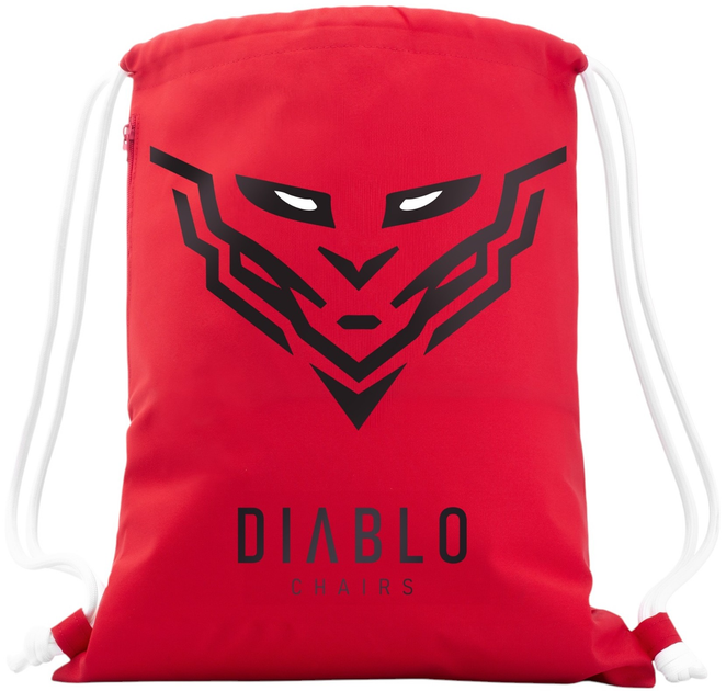 Рюкзак-мішок Diablo Chairs червоний (5902560338232) - зображення 1