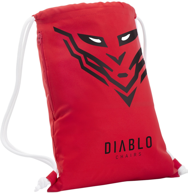 Рюкзак-мішок Diablo Chairs червоний (5902560338232) - зображення 2