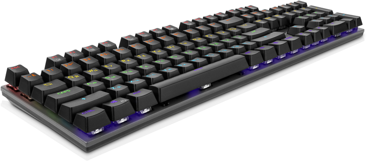 Клавиатура проводная Real-El M 13 Huano Blue USB Grey (EL123100045) - изображение 3