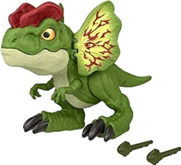 Фігурка Mattel Jurassic World dilophosaurus ревучий 15 cm (194735149377) - зображення 3