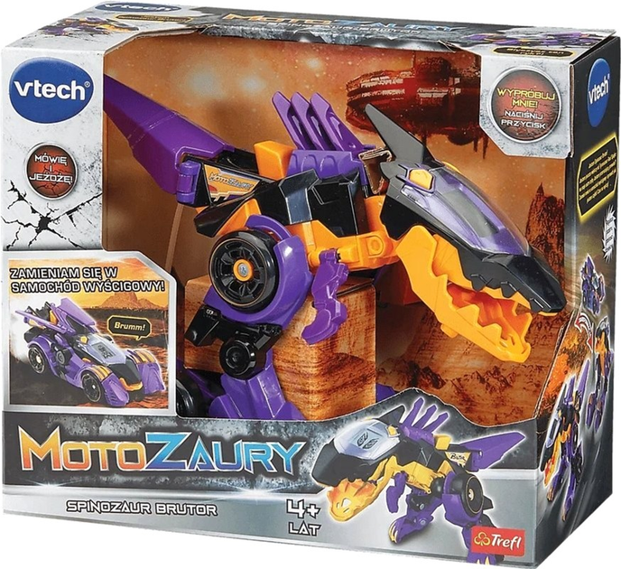 Фігурка Vtech Motozaury Spinozaur Brutor 25 cm (5900511619430) - зображення 1