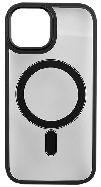 Etui Winner Group Iron Eye Magnet do Apple iPhone 15 Black (8591194118784) - obraz 1