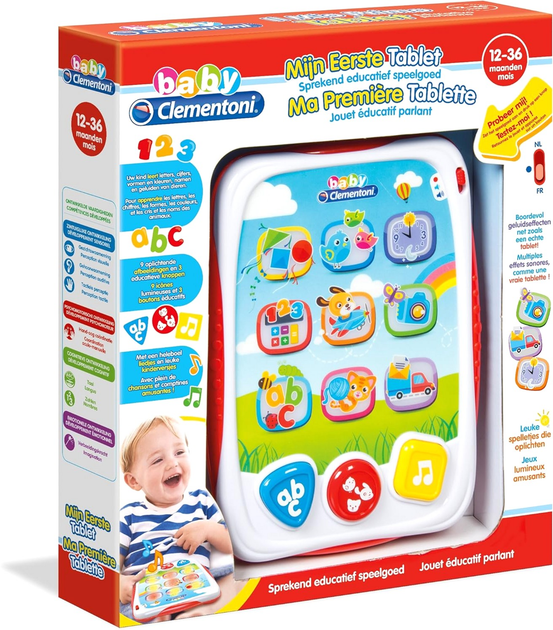 Tablet Clementoni Baby Mijn Eerste (8005125667697) - obraz 2