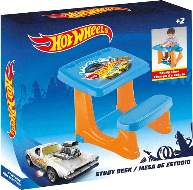 Stoł do twórczości Dolu Hot Wheels biurko do nauki (8690089023100) - obraz 2