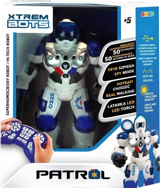 Робот Tm Toys Xtrem Patrol Bot (8436598030440) - зображення 3