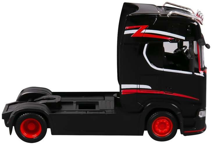 Машинка металева Bburago вантажівка Street Fire Scania 770S 1:43 чорна (4893993322077) - зображення 2