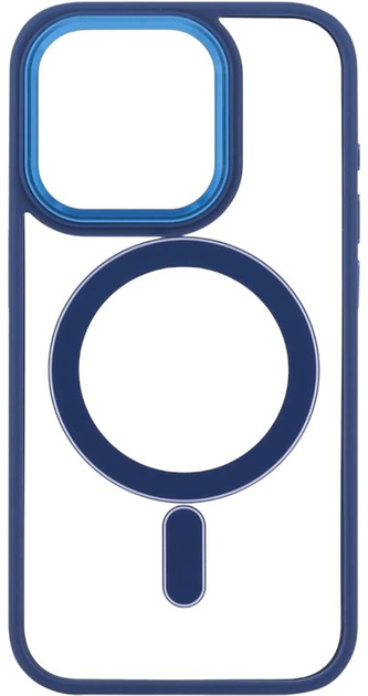 Etui Winner Group Iron Eye Magnet do Apple iPhone 15 Pro Dark Blue (8591194118937) - obraz 1