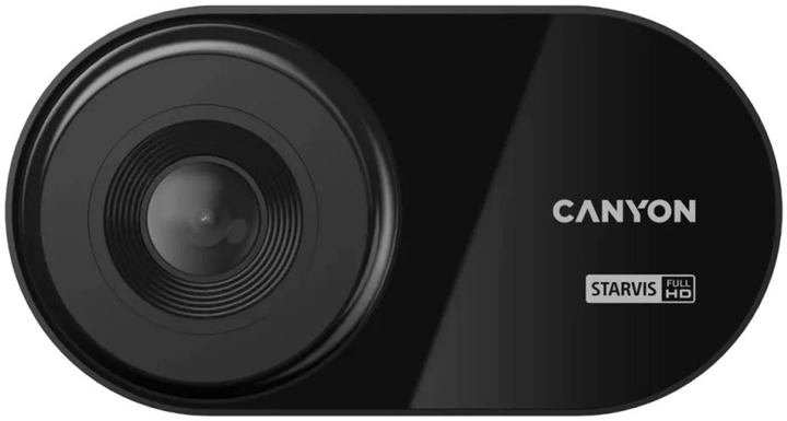 Rejestrator wideo Canyon DVR10 FullHD 1080p Wi-Fi Black (CND-DVR10) - obraz 1