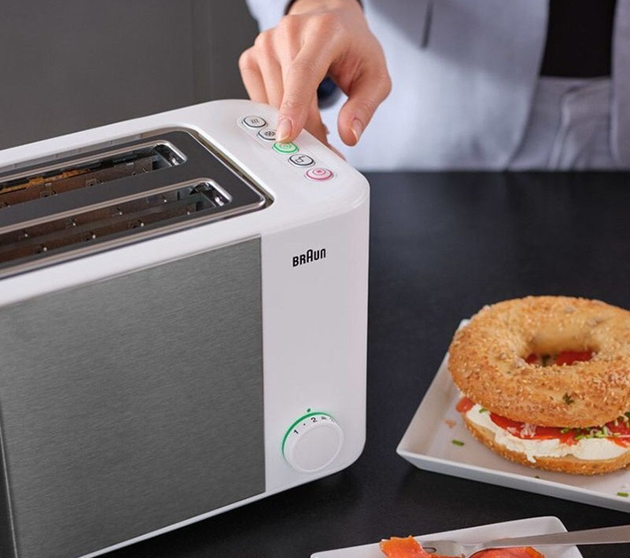 Toster Braun HT5015WH - obraz 6