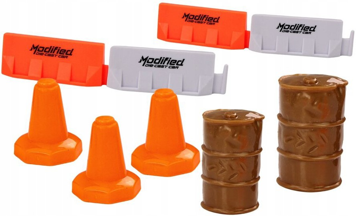 Ciężarówka Leantoys z naczepą 1:24 + akcesoria (5905991022121) - obraz 3