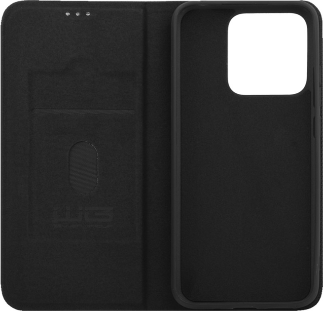 Etui z klapką Winner Group Flipbook Duet do Xiaomi Redmi 12C Black (8591194116520) - obraz 2