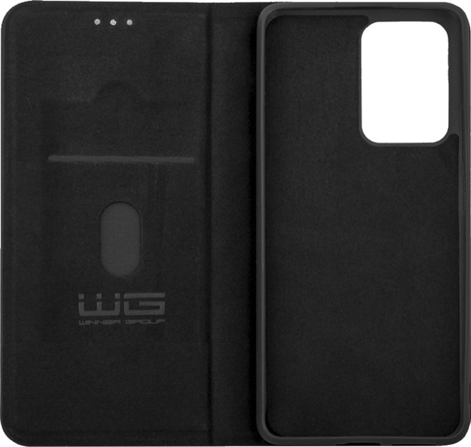 Etui z klapką Winner Group Flipbook Duet do Xiaomi Redmi Note 12 4G Black (8591194117121) - obraz 2