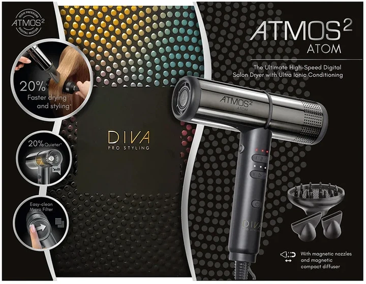 Фен Diva ATMOS 2 ATOM - зображення 4
