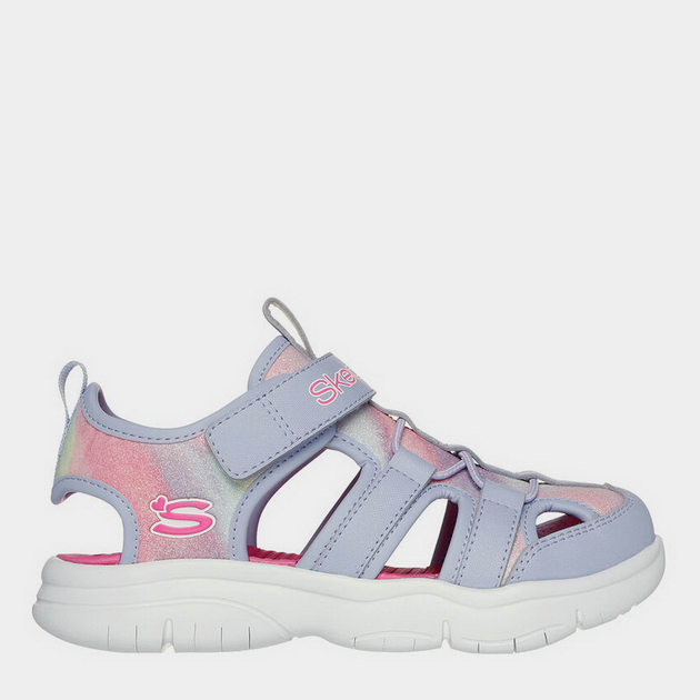 Детские спортивные сандалии для девочки Skechers 303276L LVHP 27.5 Сиреневые (197627804804) 