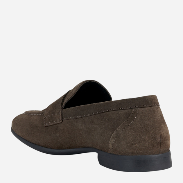 Loafersy męskie zamszowe Geox U35CCA00022-C1018 41 27.3 cm Brązowe (8056206117594) - obraz 3